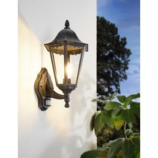 Deonte 1 Light Outdoor Sconce With Motion Sensor By Brambly Cottage