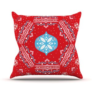 Snow Joy by Miranda Mol Throw Pillow