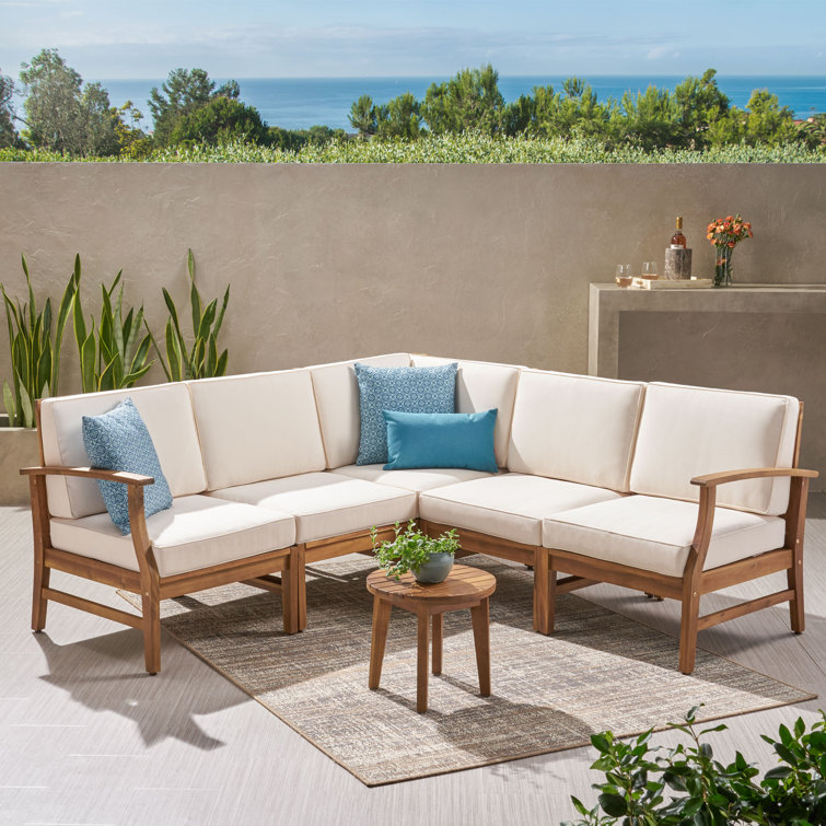 outdoor sectional without cushions
