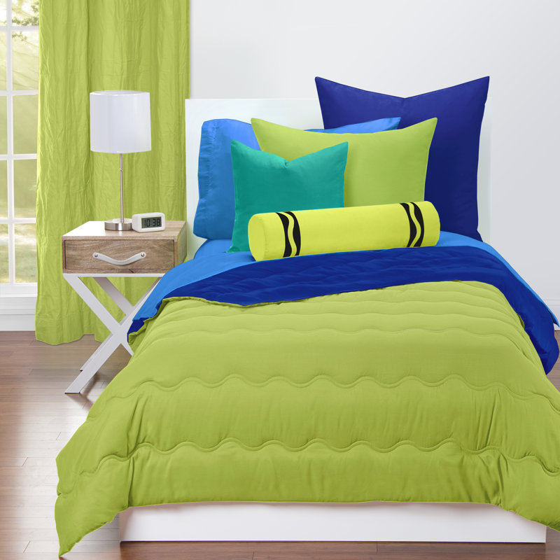 Crayola I Feel Color Reversible Comforter Set Reviews
