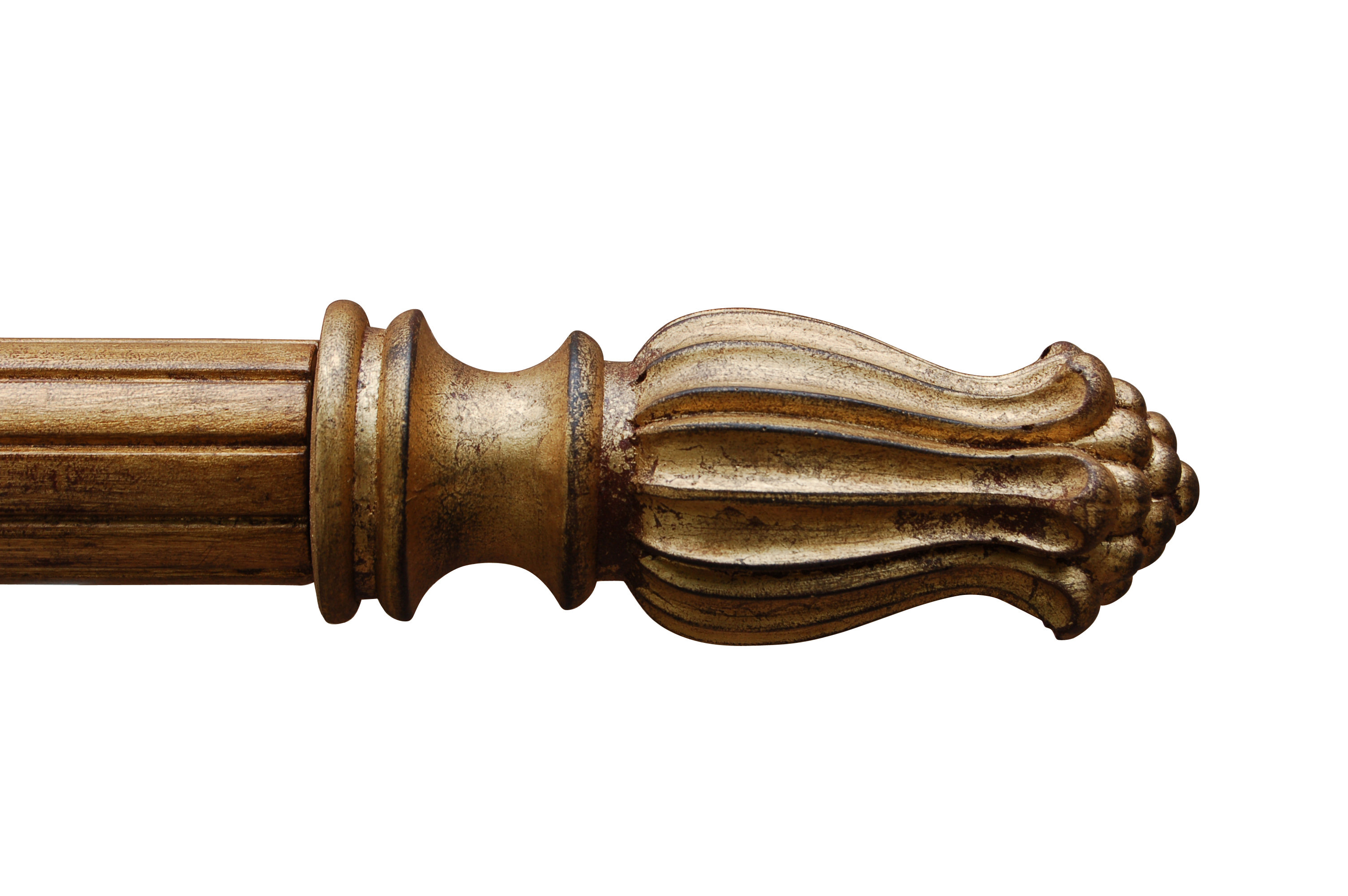 New Finial Drapery Tieback Royal Crown Historical Gold Classic
