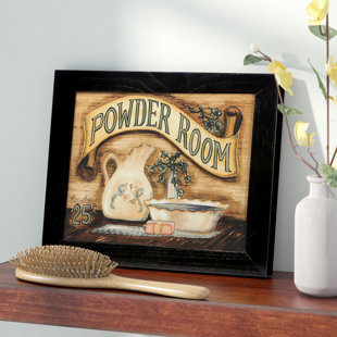 Powder Room Wall Art Wayfair Powder Room Framed Graphic Art