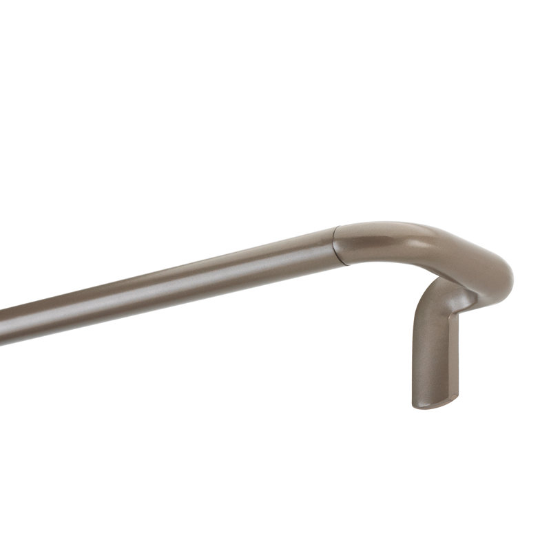 Umbra Bushnell Single Curtain Rod Set Reviews Wayfair