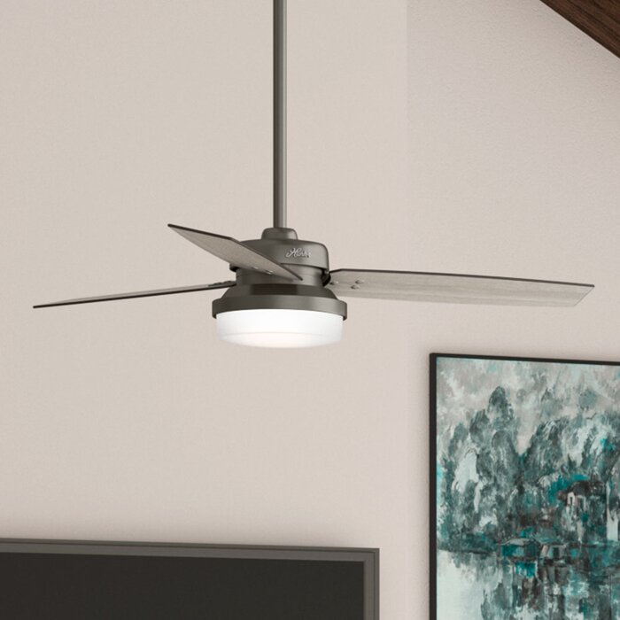 Sentinel 3 Blade Ceiling Fan With Remote Light Kit Included