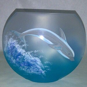 Dolphin Vase