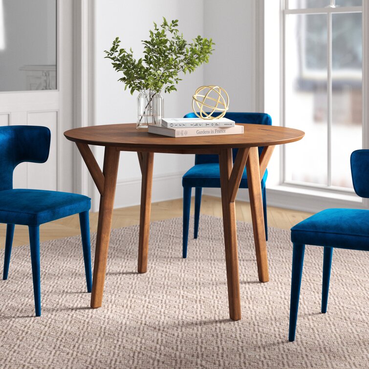 Mercury Row® Guimond 44'' Solid Wood Dining Table & Reviews | Wayfair