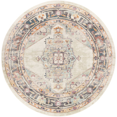 Jamieson Power Loom Gray/Cream Rug