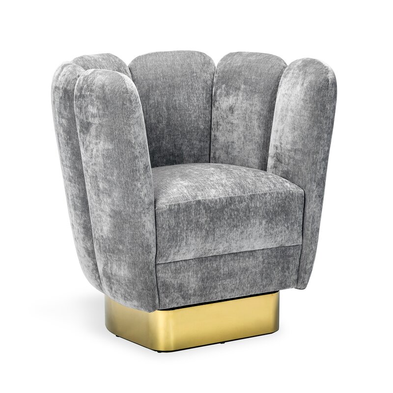 Interlude Gallery Swivel Lounge Chair Wayfair