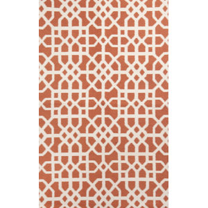 Tile Coral/Cream Indoor/Outdoor Area Rug