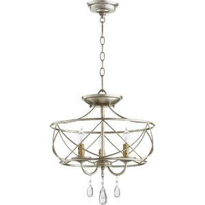 Cilia 3-Light Candle-Style Chandelier