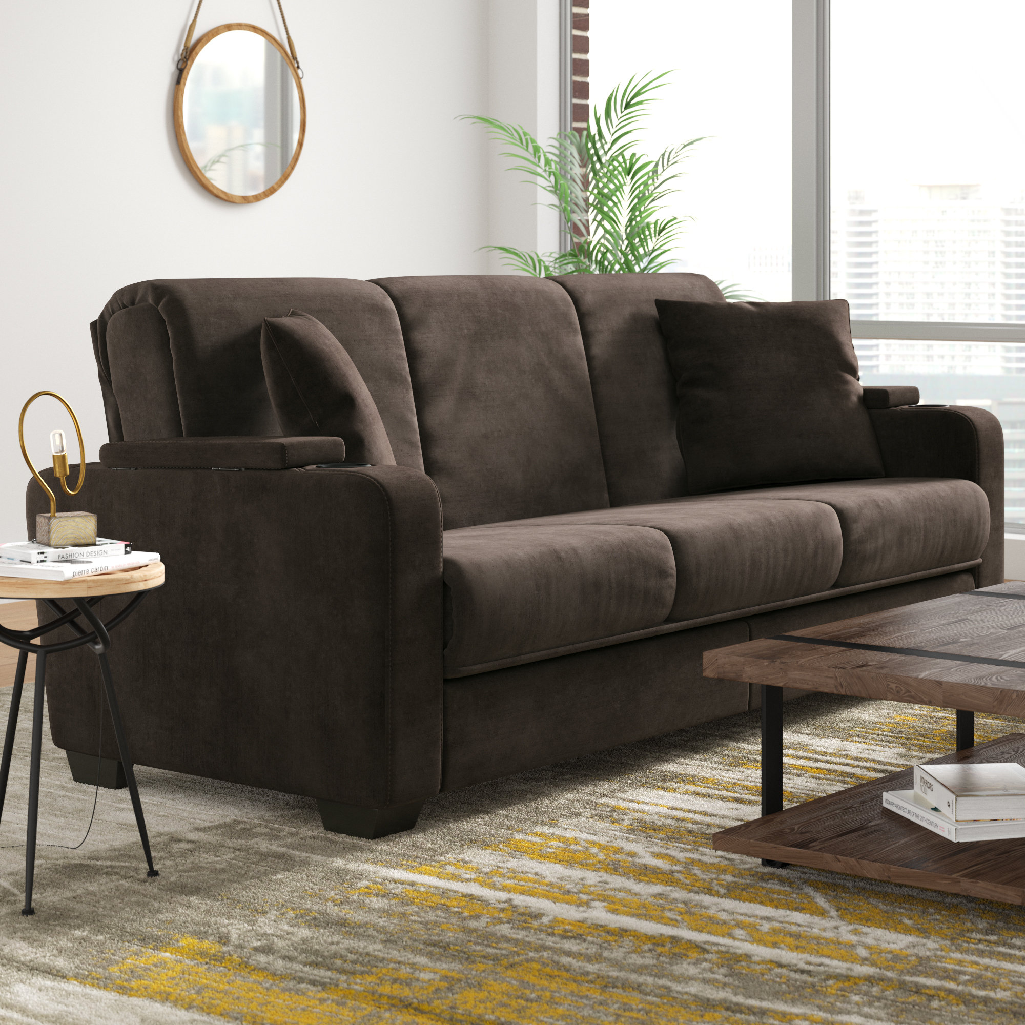 T Austin Design Ciera Convertible Sleeper Sofa Reviews