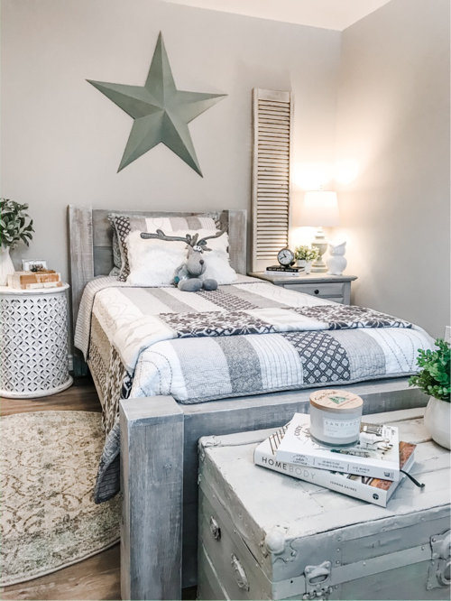 kids bedroom grey