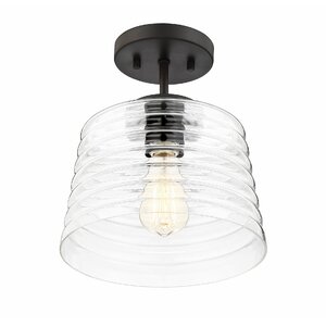 1-Light Semi Flush Mount