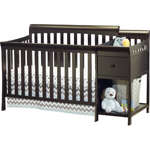 Florence 4-in-1 Convertible Crib and Changer Combo