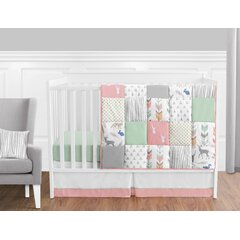 Teal And Coral Crib Bedding Wayfair