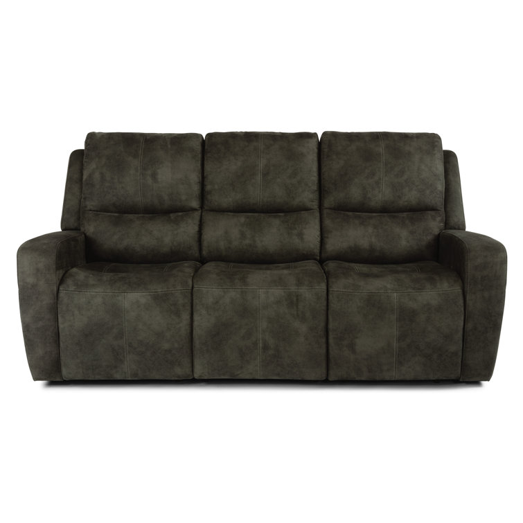 two cushion reclining sofa
