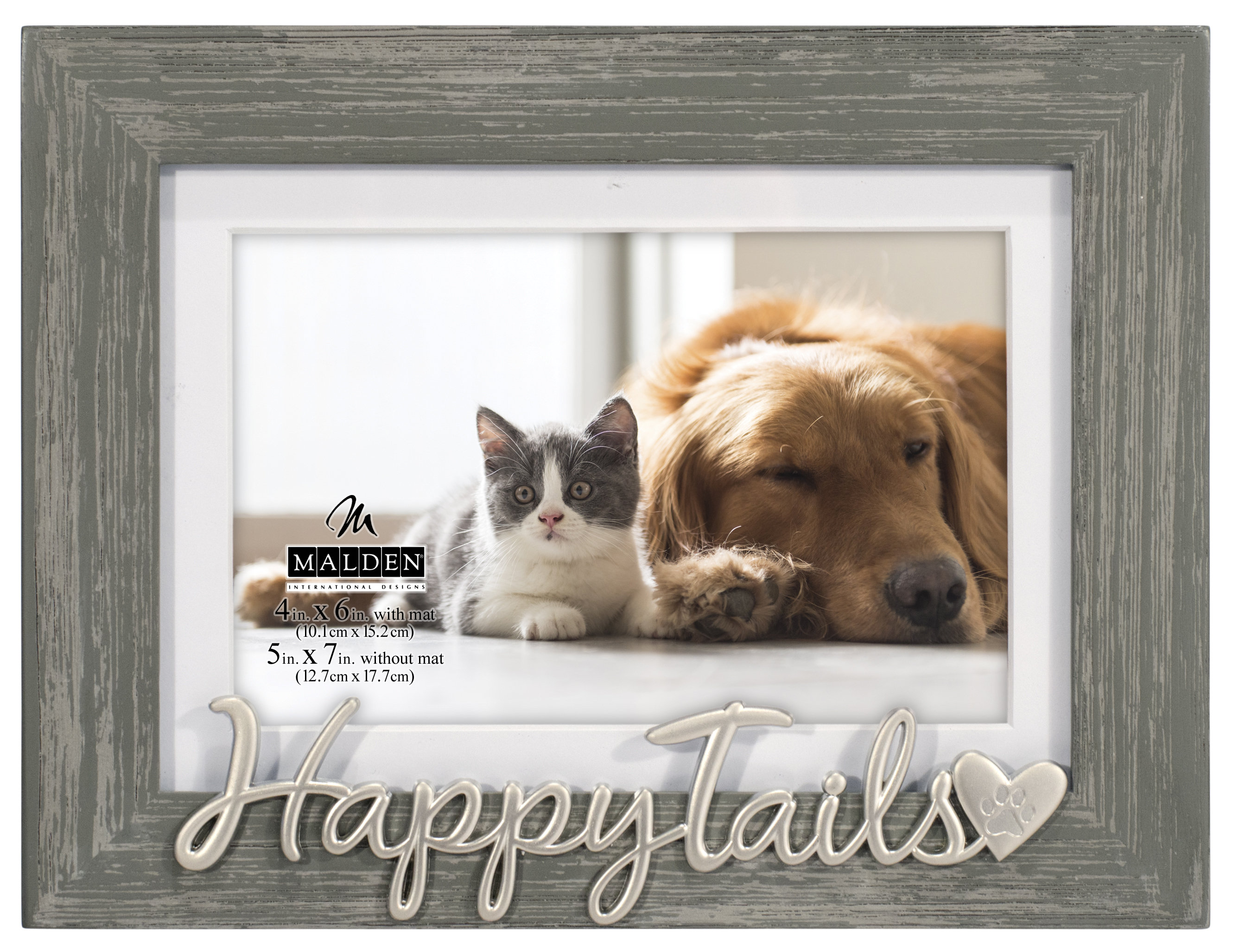 Winston Porter Cartwright Happy Tails Distress Picture Frame Reviews Wayfair
