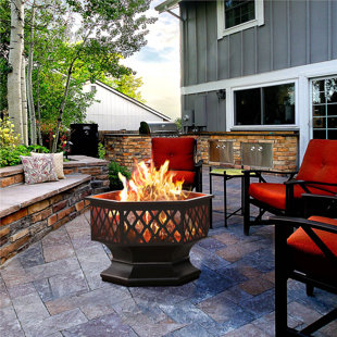 Indoor Outdoor Fireplaces Fire Pits Wayfair