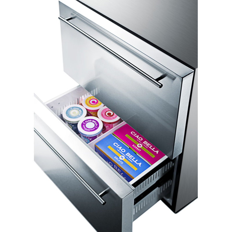 Summit Appliance Summit 4 8 Cu Ft Convertible Compact Drawer