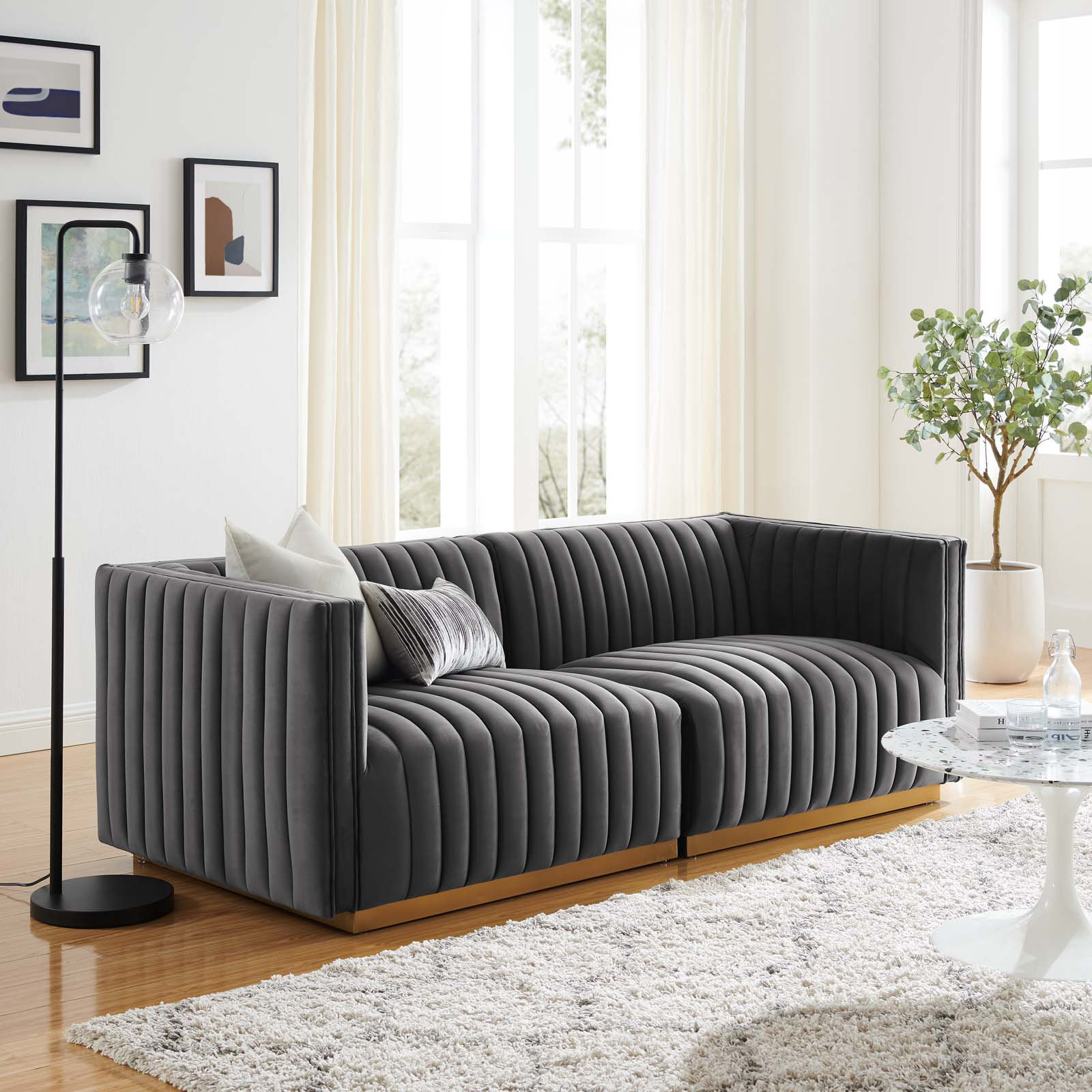 ESTETICA FURNITURE 73'' Upholstered Sofa Wayfair