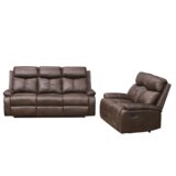 Woodfin 2 Piece Reclining Living Room Set by Red Barrel Studio