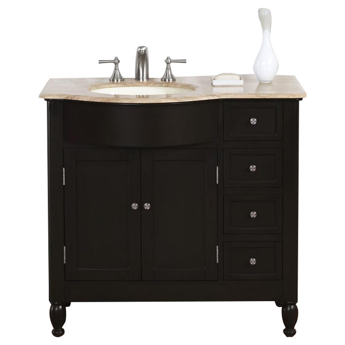 Custom Bathroom Vanities Hamilton silkroad exclusive hamilton 38" single bathroom vanity set Custom Bathroom Vanities Hamilton silkroad exclusive hamilton 38" single bathroom vanity set