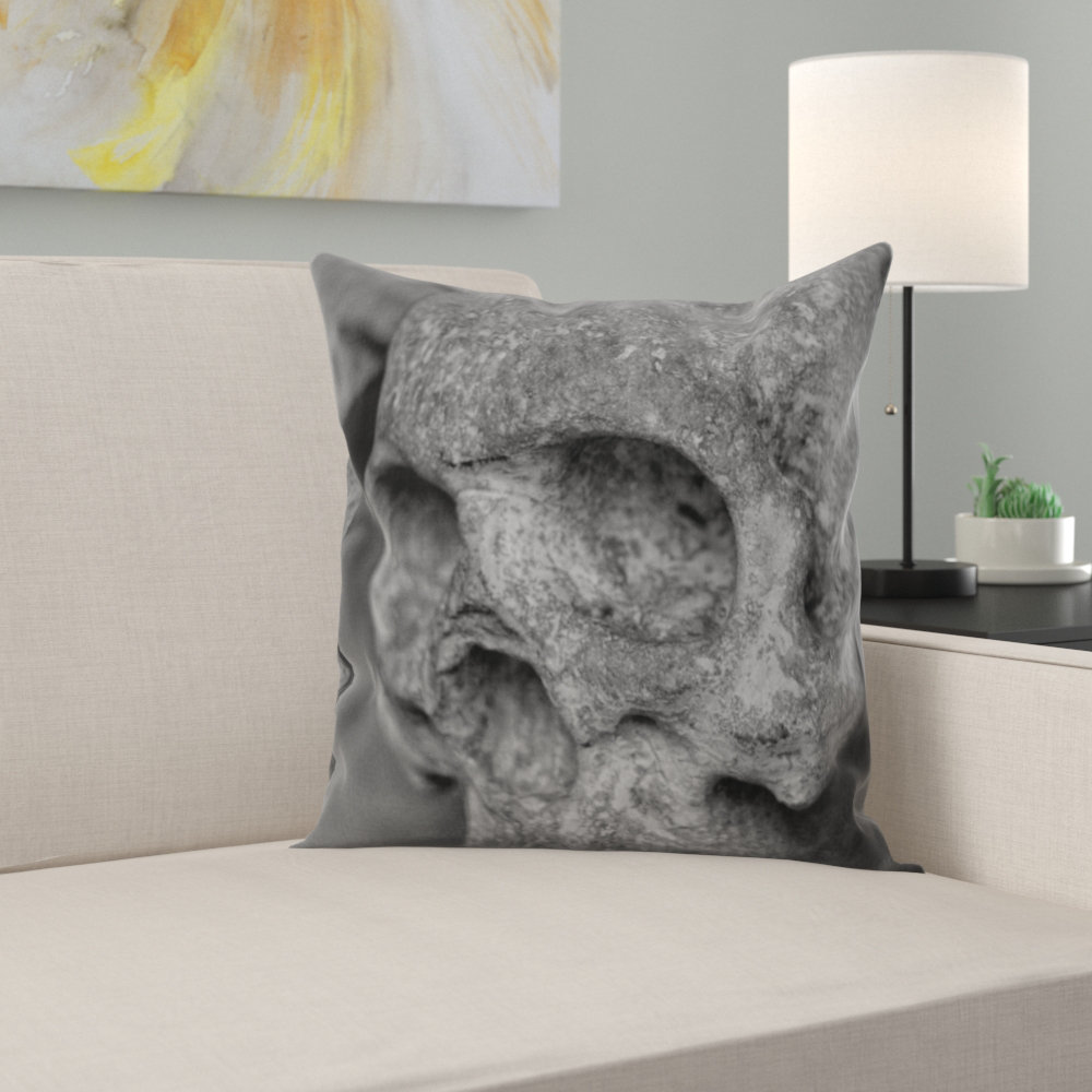 East Urban Home Skull And Crossbones Throw Pillow Wayfair