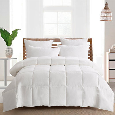 Delara Cotton Air Duvet Insert Light Weight 100% Organic Cotton Shell and Filled All Season