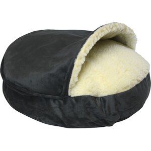 Cozy Cave Luxury Hooded Pet Bed