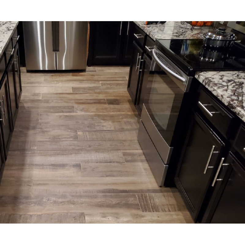 Amazingtile Creek 8 X 48 Porcelain Wood Look Tile Wayfair