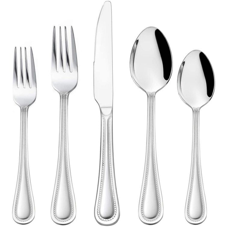 Royal Flatware 12-pc Stainless Steel Spoons & Forks Dessert Flatware Set