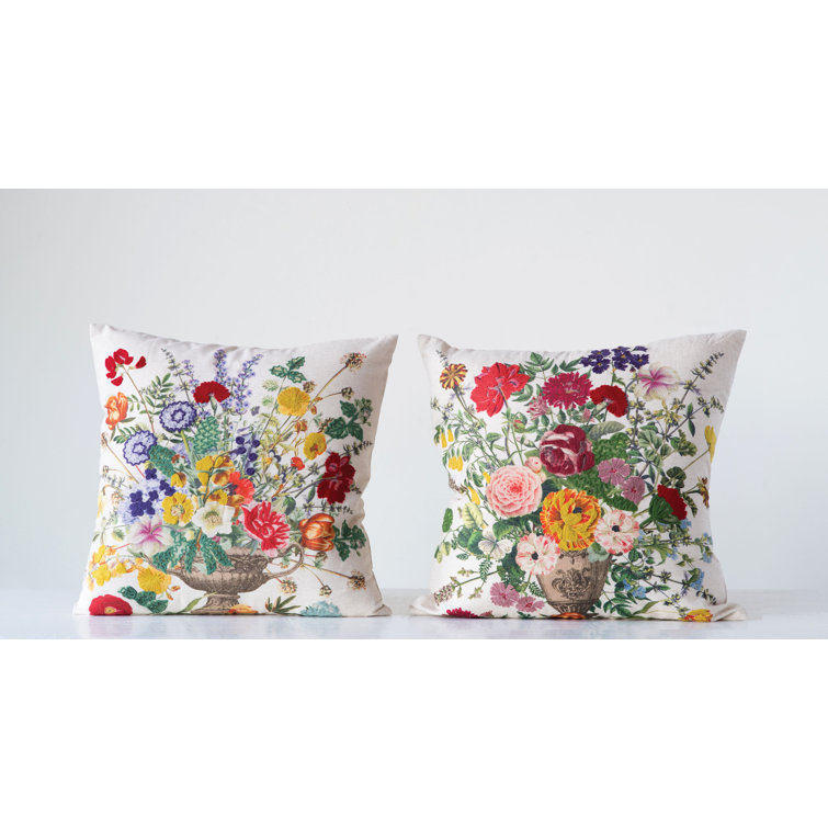embroidered pillows