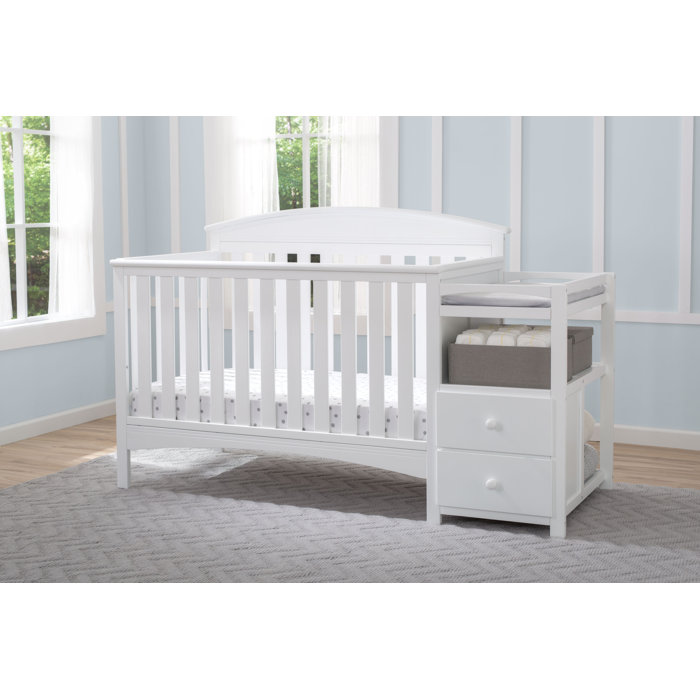 Abby 4 In 1 Convertible Crib And Changer