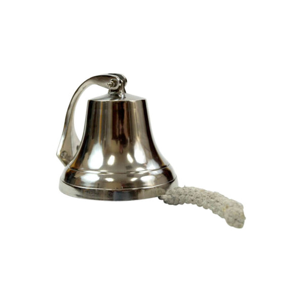 7/" Solid Brass Ship Bell Nautical Home Kitchen Outdoor Indoor Wall Hanging Decor
