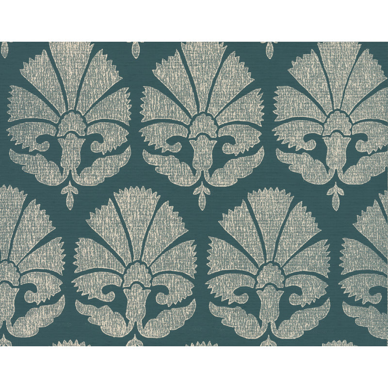 Everly Quinn Oakley Ottoman Fans 27 L X 27 W Wallpaper Roll