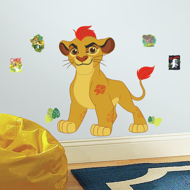 Room Mates Lion Guard Kion Peel And Stick Giant Wall Decal