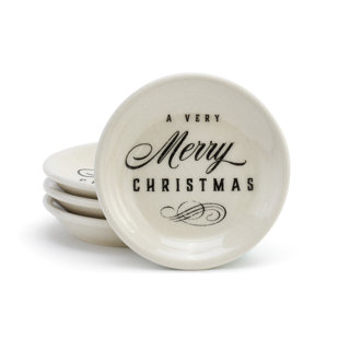 Bread Butter Christmas Plates Saucers From 30 Until 11 20 Wayfair Wayfair