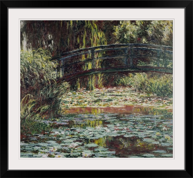 Great Big Canvas Water Lily Pond 1900 By Claude Monet Painting