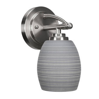 Williston Forge Malone 1 Light Dimmable Candle Wall Light Wayfair