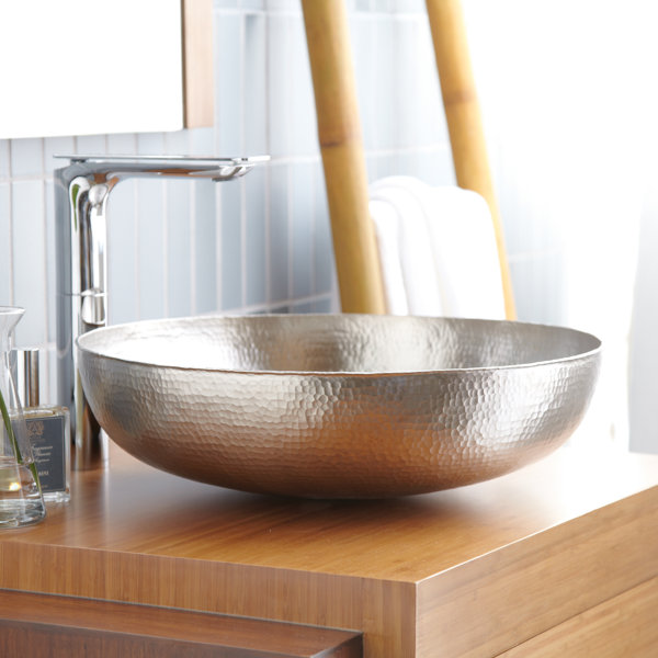 Native Trails Maestro Metal Circular Vessel Bathroom Sink Wayfair