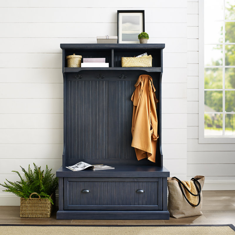 Halstead Hall Tree With Bench And Shoe Storage Reviews Joss Main