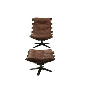 Demartini Swivel Lounge Chair And Ottoman By 17 Stories