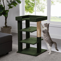 cat tree green