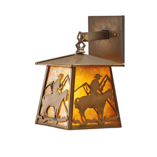 Best Yamada Cowboy 1-Light Outdoor Wall Lantern By Loon Peak Outdoor Lighting Yamada Cowboy 1-Light Outdoor Wall Lantern By Loon Peak Outdoor Lighting
