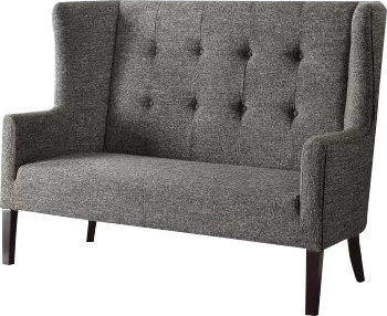 George Oliver Barfield 56 Recessed Arm Settee Reviews Wayfair