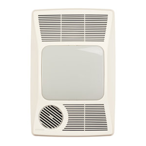 100 CFM Bathroom Fan with Heater and Light