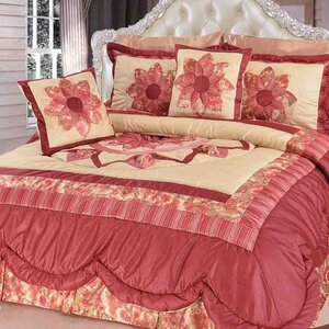 New Sunset Rubies Quilt Set