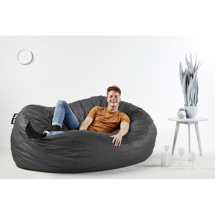 Comfort Research Fuf Extra Large Bean Bag Sofa Reviews Wayfair Ca