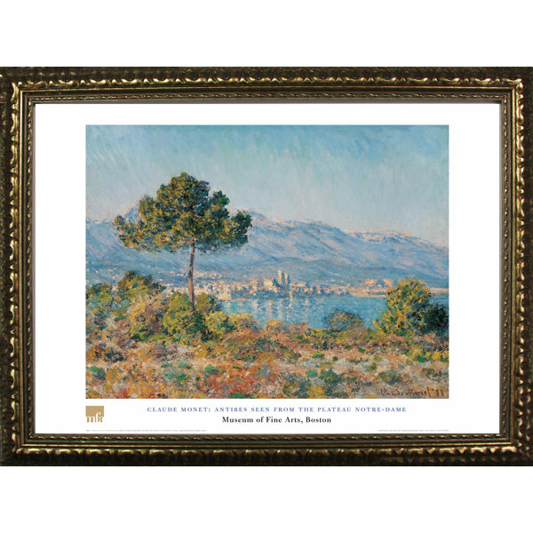 Vault W Artwork Antibes Seen From The Plateau Notre Dame By Claude