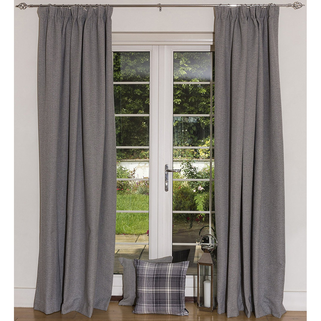 Choate Pencil Pleat Blackout Thermal Curtains